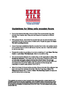 guidlines-for-tiling-onto-wooden-floors